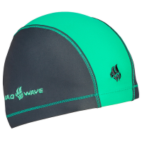 Текстильная двуцветная шапочка для плавания Mad Wave Lycra DUOTONE